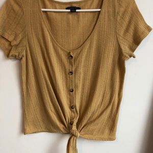 Mustard yellow top